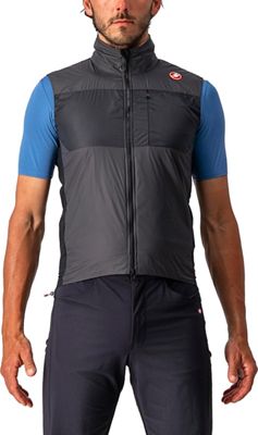 Castelli Unlimited Puffy Vest SS22 - Dark Gray-Black-Silver Gray - XS, Dark Gray-Black-Silver Gray
